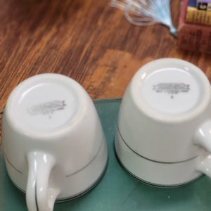 Vintage Sterling Restaurantware Mugs