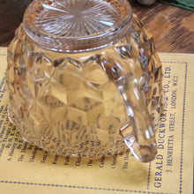 Load image into Gallery viewer, Pink Depression Glass Jeannette/Diamond Cubist Pattern Sugar and Creamer Set