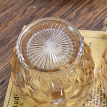 Load image into Gallery viewer, Pink Depression Glass Jeannette/Diamond Cubist Pattern Sugar and Creamer Set