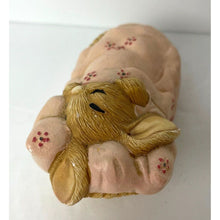 Load image into Gallery viewer, Vintage Pepiware Rabbit Bunny Figurine - CHERUB, Hand Painted Stoneware