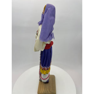 Vintage Handmade Bulgarian Girl Doll 1970's