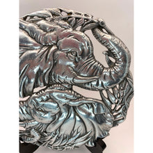 Load image into Gallery viewer, Vintage 1995 Arthur Court Elephant Trivet Cast Aluminum