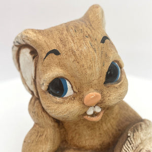 Vintage Moorcraft  Woodlander Tricia Rabbit Figurine - Made in England