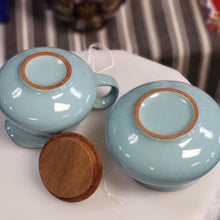 Load image into Gallery viewer, Taylor Smith &amp; Taylor Azura Ironstone Sugar and Creamer