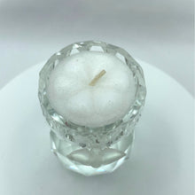 Load image into Gallery viewer, Crystal Snowman Votive Candle Holder - Holiday Christmas Decor