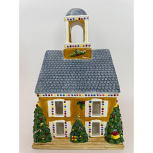 Load image into Gallery viewer, Spode World Of Christmas Town Hall Votive Tealight Candleholder