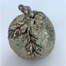 Load image into Gallery viewer, Vintage Silver-Plated Orange Mold Cast from Real Fruits