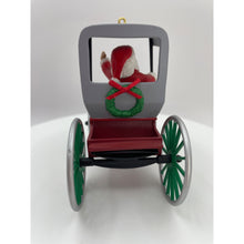 Load image into Gallery viewer, Hallmark Keepsake Ornament - Festive Surrey Here Comes Santa 1990 12th in Series