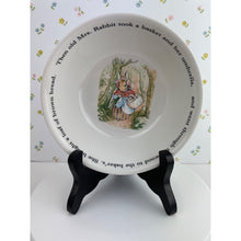 Load image into Gallery viewer, Wedgwood China Peter Rabit Bowl, Beatrix Potter Collectible, Made in England