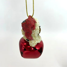 Load image into Gallery viewer, Boyds Bears Mini Red Jingle Bell Santa Bear Ornament