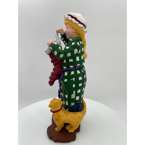 Vintage "Sue Ellen" Holiday Figurine - All Through The House by Dept. 56