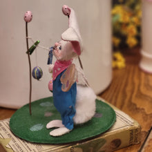 Load image into Gallery viewer, Annalee Artist Bunny Wired Doll, Easter Bunny Figurine