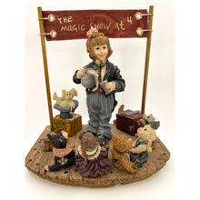 Load image into Gallery viewer, Boyds Bears - Yesterdays Child, The Dollstone Collection The Amazing Bailey Magic Show at 4