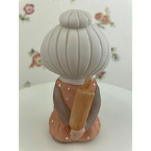 Load image into Gallery viewer, Vintage Bumpkins &quot;Granny Bumpkin&quot; Ceramic Figurine with Rolling Pin