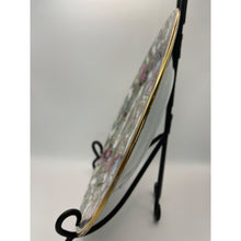 Load image into Gallery viewer, Vintage Chinese Famille Rose Porcelain Plate, Made in China Gold Gilded Decorative Platter