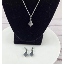 Load image into Gallery viewer, Embedded Stone with Serling Silver Necklace