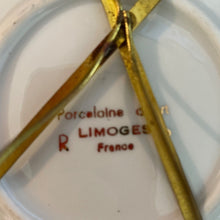 Load image into Gallery viewer, Vintage Limoges France Porcelaine DArt Fragenard Victorian Trinket Dish/Butter Dish