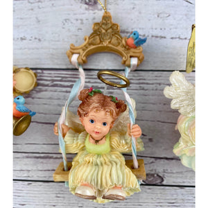 Holly Days Angels Ornament Collection by GG Santiago, Heirloom Ornaments from Ashton Drake