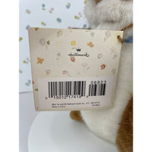 Load image into Gallery viewer, Hallmark Plush Selby Squirrel Stuffed Animal Soft Toy Brown with Blue Ribbon and Original Tag