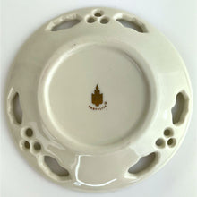 Load image into Gallery viewer, Partylite Teacup and Saucer Sets - Set of 2 Holiday P7257 Holly Leaf Tea Light Holders Cup and Saucer