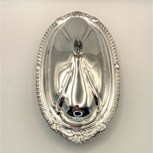Load image into Gallery viewer, Vintage Sheridan Silver Plate Butter Dish Lidded Relish Tray