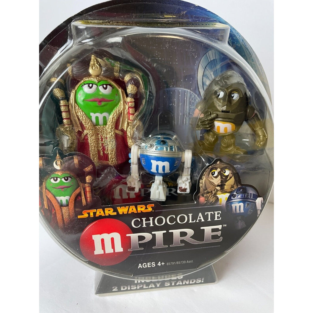 Star Wars Chocolate MPire, Queen Amidala, R2-D2 & C-3PO Hasbro Action Figure Set