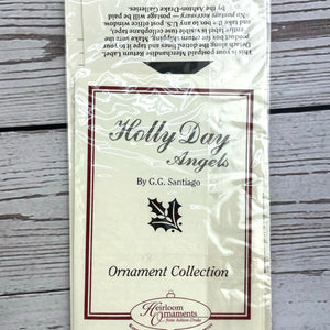 Holly Days Angels Ornament Collection by GG Santiago, Heirloom Ornaments from Ashton Drake