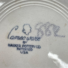 Load image into Gallery viewer, Blue Harker Cameoware - Dainty Flower Blue Virginia Bread and Butter Dessert Plate - Set of 4