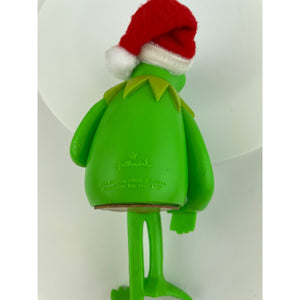 Vintage Kermit The Frog Stocking Hanger/Holder, Christmas Muppets Hallmark