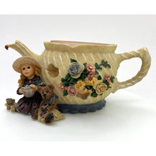 Load image into Gallery viewer, Yesterday&#39;s Child -Whitney w/ Wilson Tea and Candlelight, Dollstone Collection Figurine