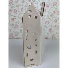 Load image into Gallery viewer, Blue Sky Clayworks Angels of Light T-Lite/Tealight Ceramic Candleholder, Angel Blessing Candle Stand by Heather Goldminc