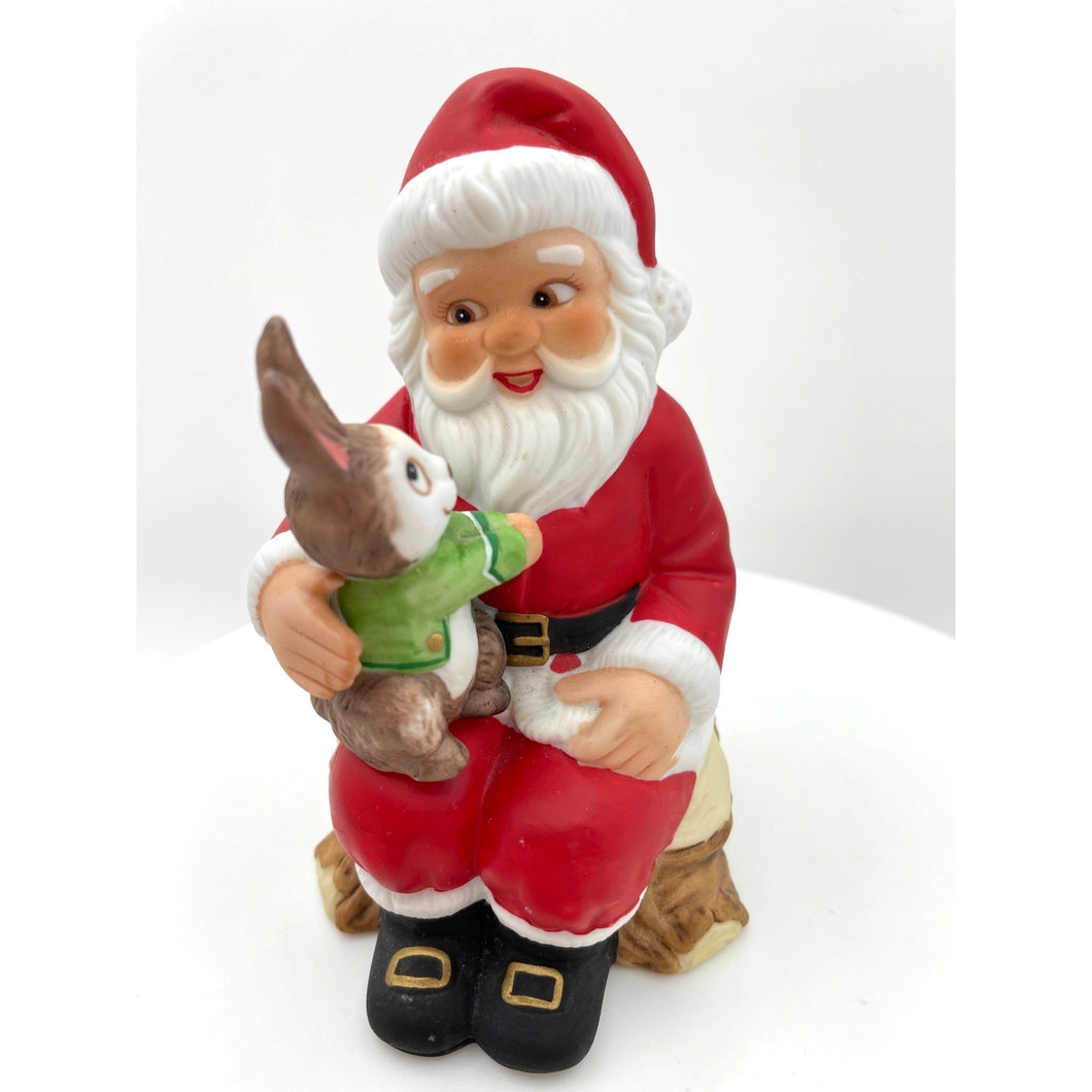 Vintage Porcelain Santa - United China & Glass Company