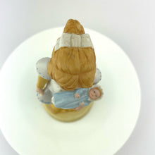 Load image into Gallery viewer, Avon Porcelain Figurine A Mother&#39;s Love Lady Holding Baby 1981 Vtg Statuette