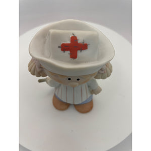 Vintage Bumpkins Nurse Ceramic Figurine