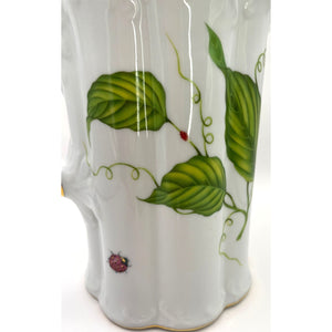 Fine Porcelain Water Pitcher by I. GODINGER & CO. Jardin Botanical Pattern