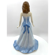 Load image into Gallery viewer, Royal Doulton Bone China Gemstones Collection March Aquamarine Figurine