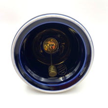 Load image into Gallery viewer, Limoges Castel France Porcelain Bell, Cobalt Blue and 22K Gold, Made in France