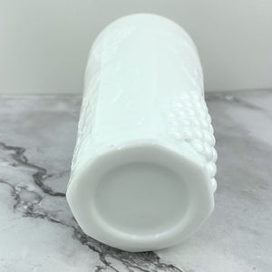 Indiana Glass Colony Harvest Milk Glass Grape and Leaf Tumblers 12oz Set of 4