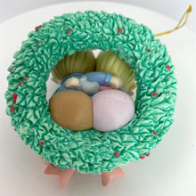 Load image into Gallery viewer, Precious Moments Wreath Ornament - Home For The Holidays Collection by Enesco