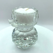 Load image into Gallery viewer, Crystal Snowman Votive Candle Holder - Holiday Christmas Decor