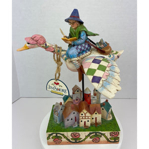 Jim Shore Heartwood Creek Rhyme Time Mother Goose Figurine, 4007015