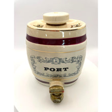 Load image into Gallery viewer, Vintage English Royal Victoria Wade Ceramic Port Decanter