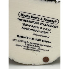 Load image into Gallery viewer, Boyds Bears - Aunt Birdie Berriweather A Sprinkle A Day, The Bearstone Collection