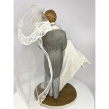 Load image into Gallery viewer, Bride and Groom Figurine by Enesco Treasured Memories, Carrying Over the Threshold, Cake Topper