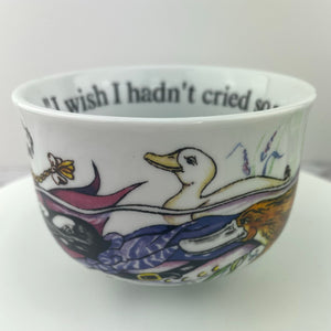 Paul Cardew Alice In Wonderland Cup and Saucer Cafe Set Cardew Design England