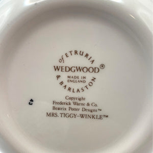 Wedgwood China Mrs. Tiggy-Winkle Bowl, Beatrix Potter Collectible, Made in England