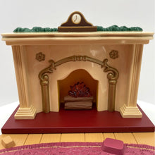 Load image into Gallery viewer, Vintage Hallmark Keepsake Ornament, Flickering Light Fireplace Tabletop Display