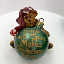Load image into Gallery viewer, Boyds Bears Naughty &amp; Nice &quot;Cookie&quot; Place Card Holder Figurine