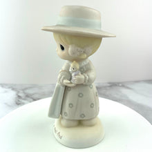 Load image into Gallery viewer, Precious Moments Seek And You Shall Find Shopper 1984 Samuel Butcher by Enesco