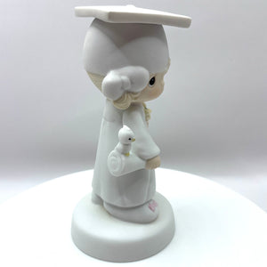 Precious Moments Graduation Girl, The Lord Bless You and Keep You 1980 E4721